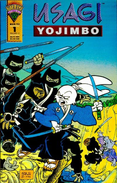 Cover for Usagi Yojimbo (Mirage, 1993 series) #1
