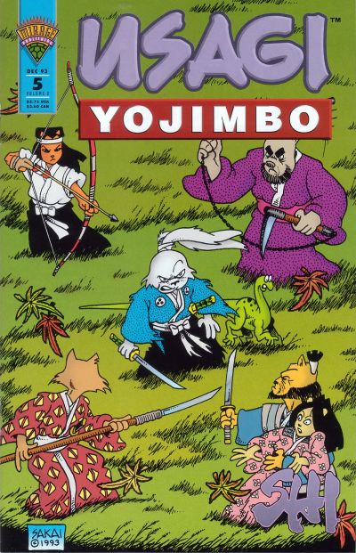 Cover for Usagi Yojimbo (Mirage, 1993 series) #5