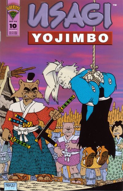 Cover for Usagi Yojimbo (Mirage, 1993 series) #10