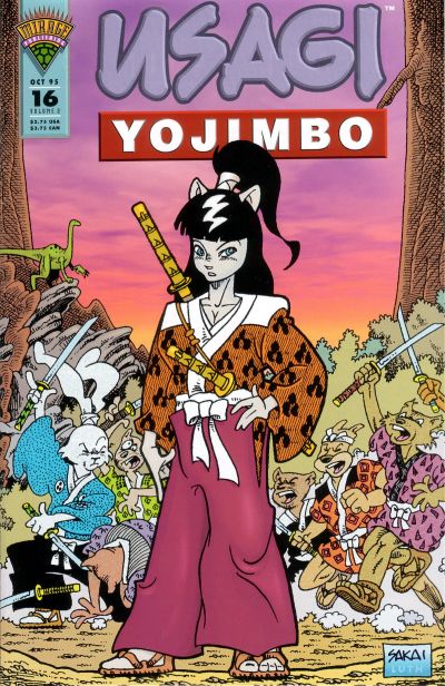 Cover for Usagi Yojimbo (Mirage, 1993 series) #16
