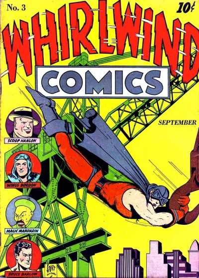 Cover for Whirlwind Comics (Temerson / Helnit / Continental, 1940 series) #3