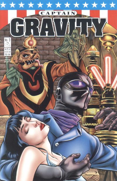 Cover for Captain Gravity (Penny-Farthing Press, 1998 series) #3