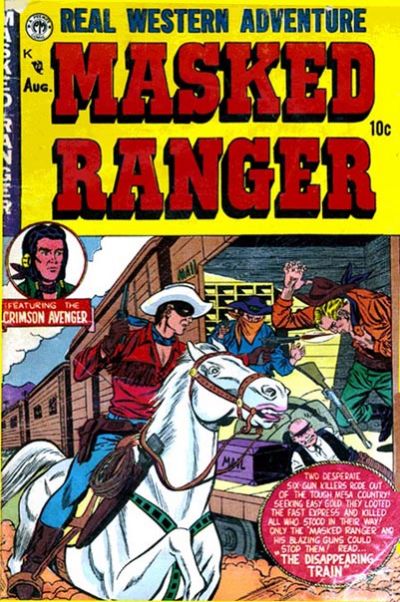 Cover for Masked Ranger (Premier Magazines, 1954 series) #3