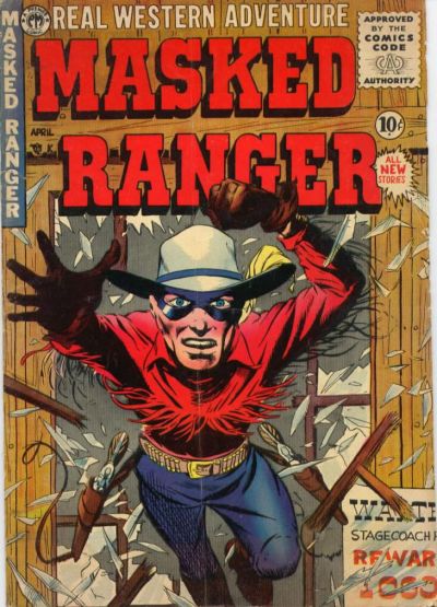 Cover for Masked Ranger (Premier Magazines, 1954 series) #7