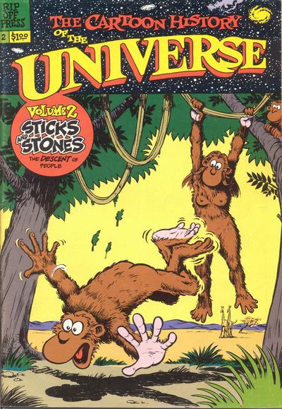 Cover for The Cartoon History of the Universe (Rip Off Press, 1978 series) #2 [1st Print]