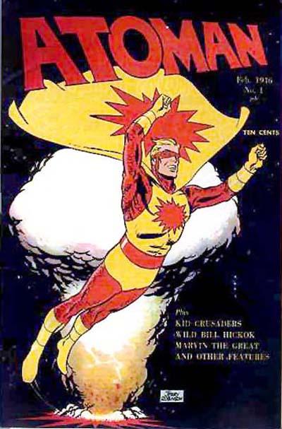Cover for Atoman Comics (Spark Publications, 1946 series) #1