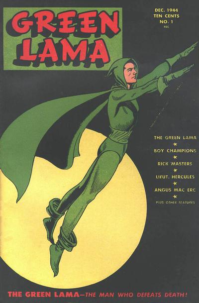 Cover for Green Lama (Spark Publications, 1944 series) #1