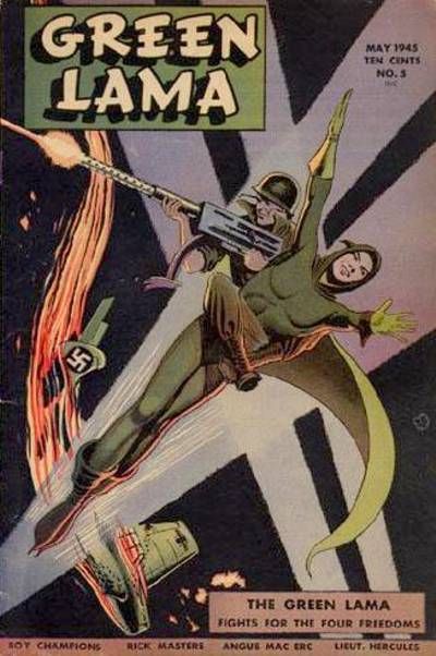 Cover for Green Lama (Spark Publications, 1944 series) #5