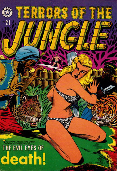 Cover for Terrors of the Jungle (Star Publications, 1952 series) #21