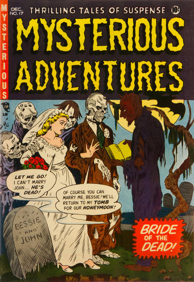 Cover for Mysterious Adventures (Story Comics, 1951 series) #17