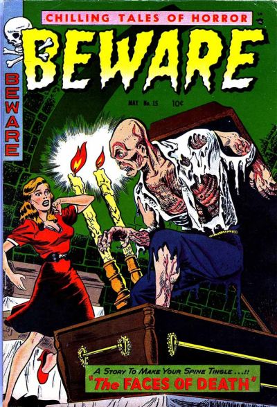 Cover for Beware (Trojan Magazines, 1953 series) #15 [3]