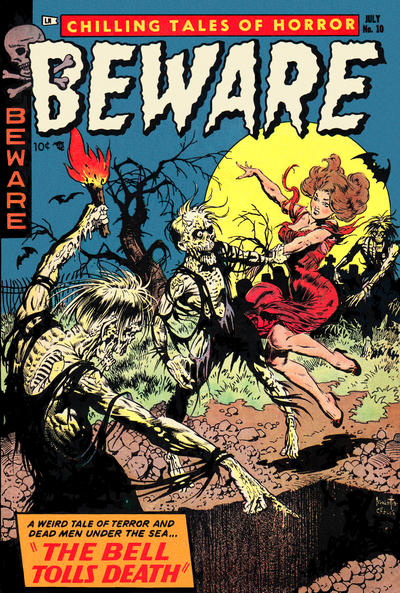 Cover for Beware (Trojan Magazines, 1953 series) #10