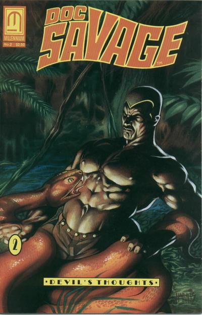 Cover for Doc Savage: Devil's Thoughts (Millennium Publications, 1992 series) #2
