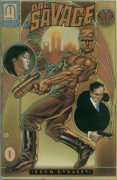 Cover for Doc Savage: Doom Dynasty (Millennium Publications, 1992 series) #1