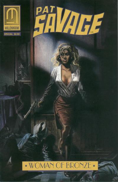 Cover for Pat Savage: The Woman of Bronze - Family Blood Special (Millennium Publications, 1992 series) #1