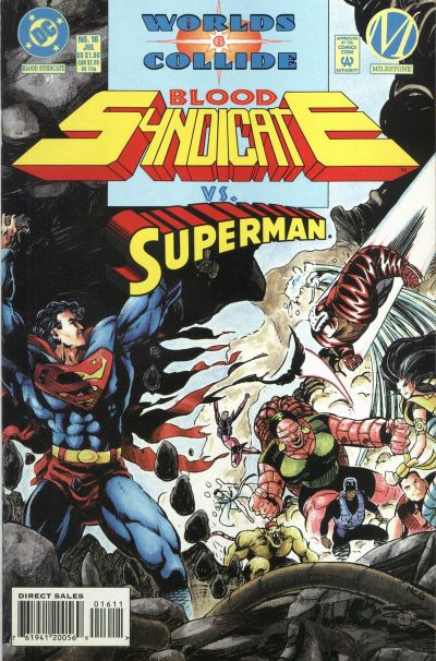 Cover for Blood Syndicate (DC, 1993 series) #16 [Direct Sales]