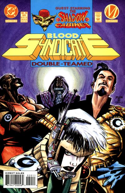 Cover for Blood Syndicate (DC, 1993 series) #20 [Direct Sales]