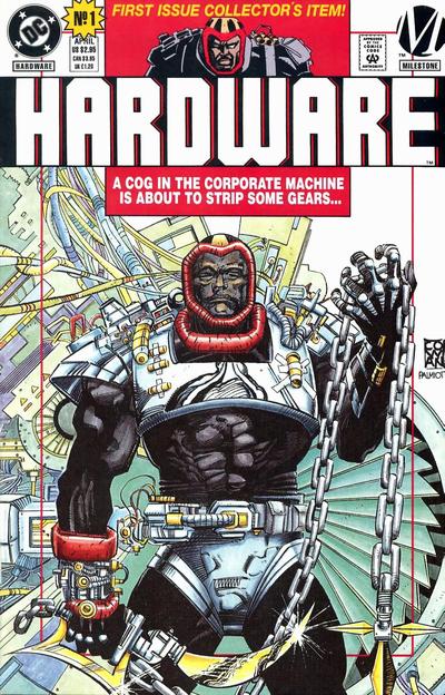 Cover for Hardware (DC, 1993 series) #1 [Collector's Edition]