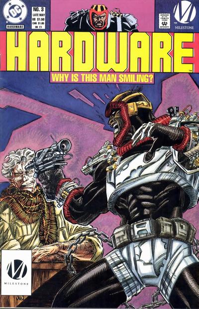 Cover for Hardware (DC, 1993 series) #3 [Direct]