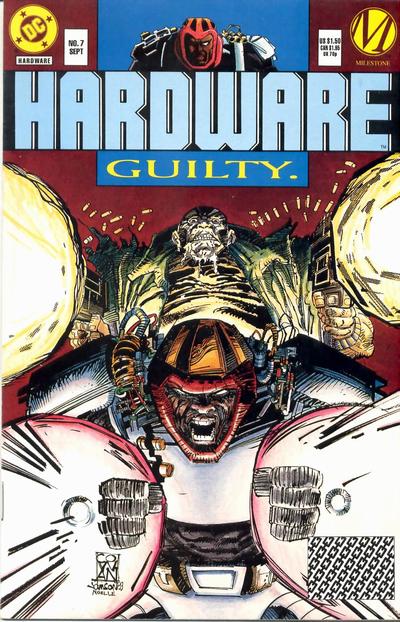 Cover for Hardware (DC, 1993 series) #7 [Direct]