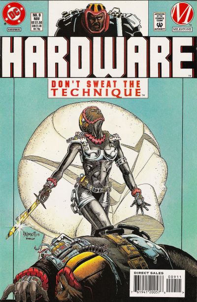 Cover for Hardware (DC, 1993 series) #9 [Direct Sales]