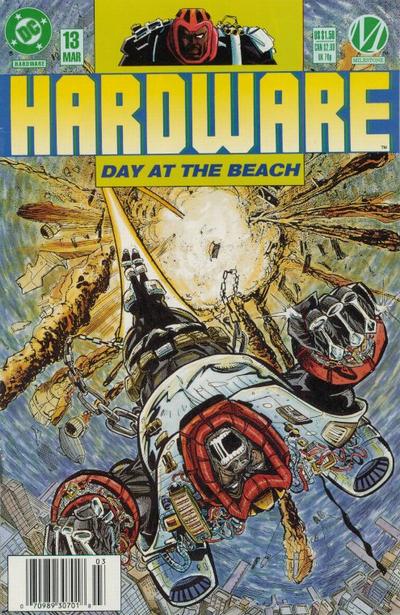 Cover for Hardware (DC, 1993 series) #13 [Newsstand]
