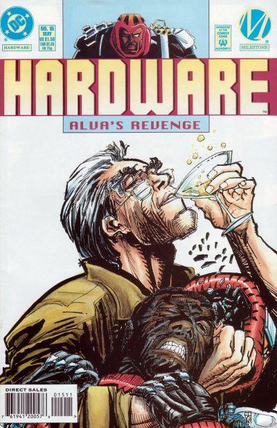 Cover for Hardware (DC, 1993 series) #15 [Direct Sales]