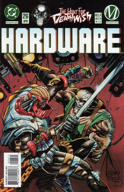 Cover for Hardware (DC, 1993 series) #26 [Direct Sales]
