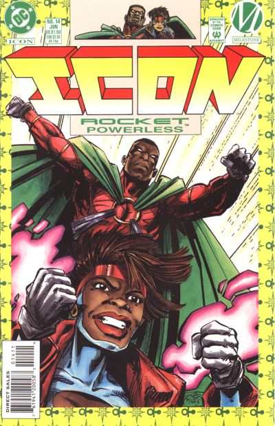 Cover for Icon (DC, 1993 series) #14 [Direct Sales]