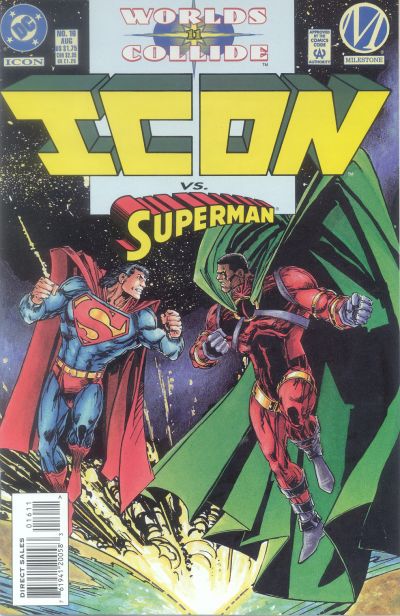 Cover for Icon (DC, 1993 series) #16 [Direct Sales]