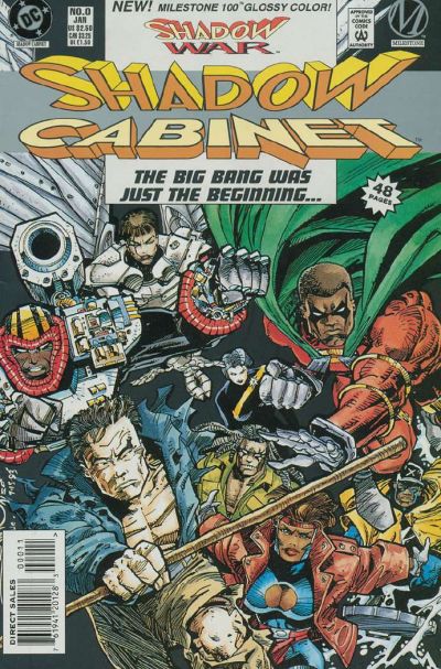Cover for Shadow Cabinet (DC, 1994 series) #0 [Direct Sales]