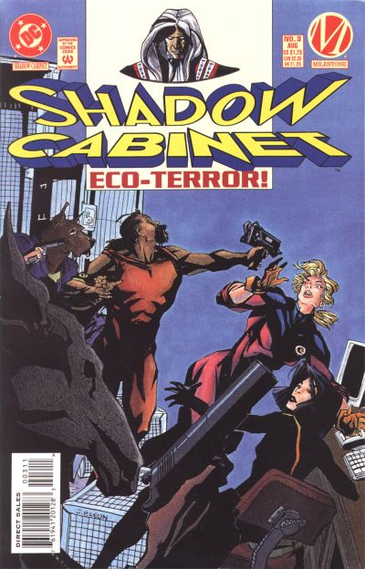 Cover for Shadow Cabinet (DC, 1994 series) #3 [Direct Sales]