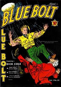 Cover Thumbnail for Blue Bolt (Novelty / Premium / Curtis, 1940 series) #v1#10 [10]
