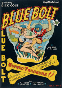 Cover Thumbnail for Blue Bolt (Novelty / Premium / Curtis, 1940 series) #v2#4 [16]