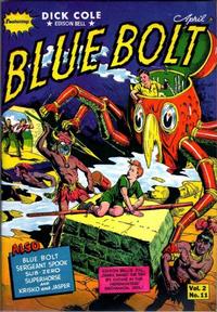 Cover Thumbnail for Blue Bolt (Novelty / Premium / Curtis, 1940 series) #v2#11 [23]