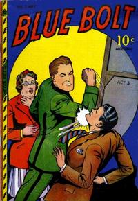 Cover Thumbnail for Blue Bolt (Novelty / Premium / Curtis, 1940 series) #v7#7 [73]