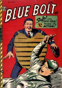 Cover Thumbnail for Blue Bolt (Novelty / Premium / Curtis, 1940 series) #v9#1 [91]