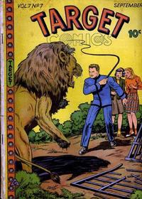 Cover for Target Comics (Novelty / Premium / Curtis, 1940 series) #v7#7 [73]