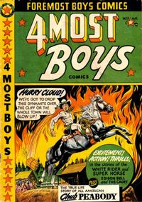 Cover Thumbnail for Four-Most Boys Comics (Star Publications, 1949 series) #39