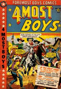 Cover Thumbnail for Four-Most Boys Comics (Star Publications, 1949 series) #40