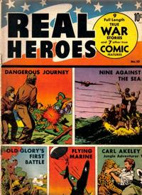 Cover Thumbnail for Real Heroes (Parents' Magazine Press, 1941 series) #10