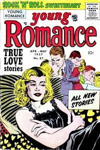 Cover for Young Romance (Prize, 1947 series) #v10#3 (87)