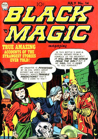 Cover Thumbnail for Black Magic (Prize, 1950 series) #v2#8 (14)