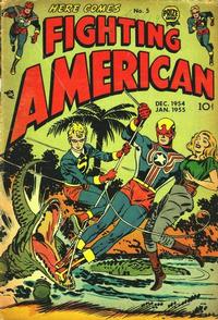 Cover Thumbnail for Fighting American (Prize, 1954 series) #v1#5 (5)