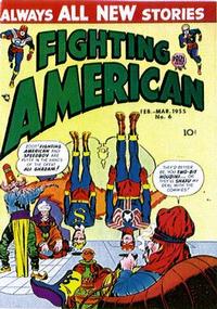 Cover Thumbnail for Fighting American (Prize, 1954 series) #v1#6 (6)