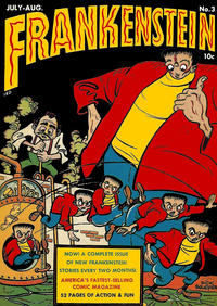 Cover Thumbnail for Frankenstein (Prize, 1945 series) #3