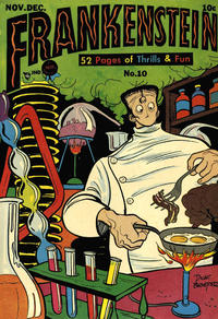 Cover Thumbnail for Frankenstein (Prize, 1945 series) #10