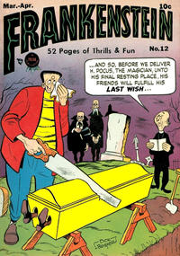 Cover Thumbnail for Frankenstein (Prize, 1945 series) #12
