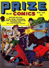 Cover for Prize Comics (Prize, 1940 series) #v6#3 (63)