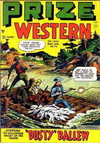 Cover Thumbnail for Prize Comics Western (Prize, 1948 series) #v8#1 (74)